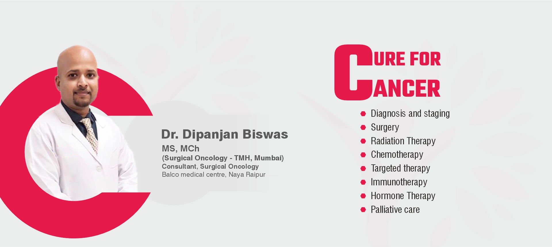 Best Surgical Oncologist in  Raipur,Chhattisgarh